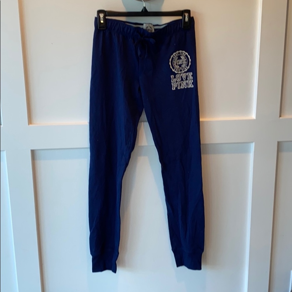Blue Victoria’s Secret Pink Joggers
